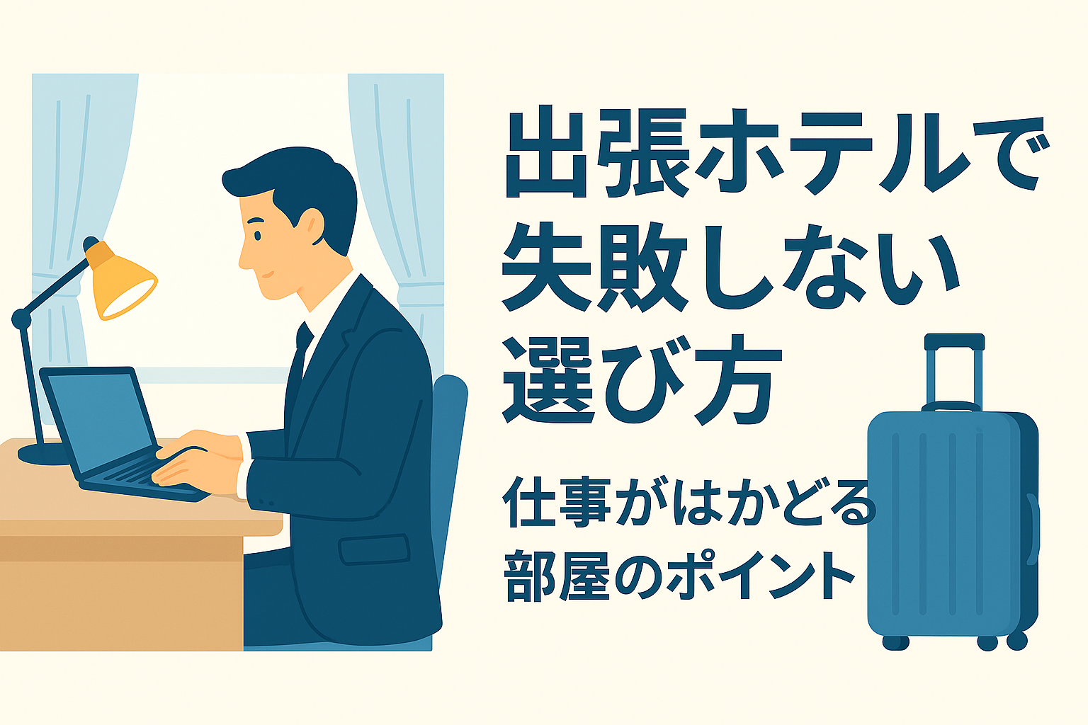 出張ホテルで失敗しない選び方|仕事がはかどる部屋のポイント | 人生はひまつぶし。。